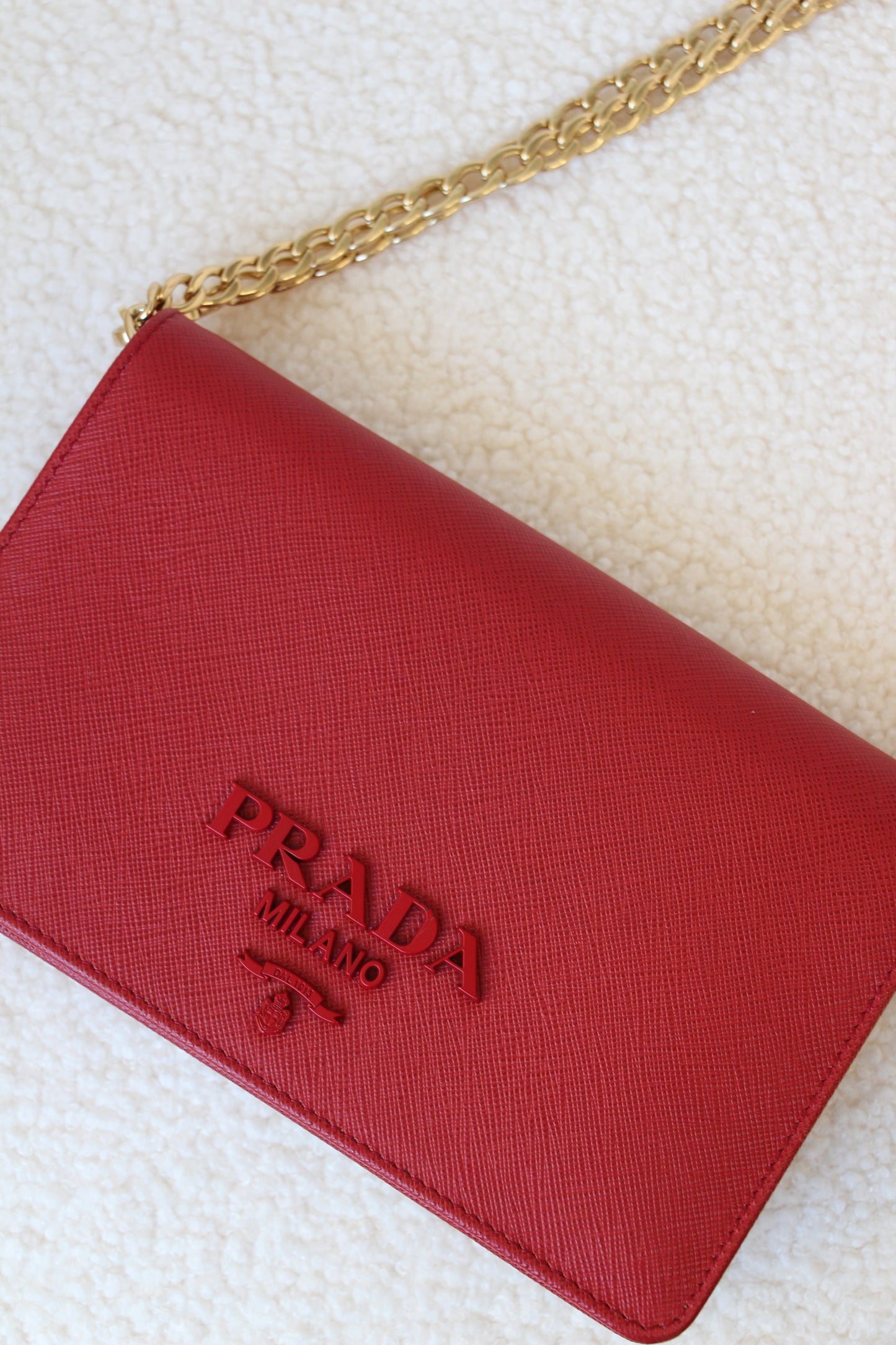 Prada Saffiano Leather Mini Bag