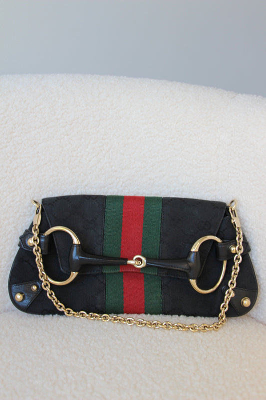 Gucci Horsebit Chain Bag