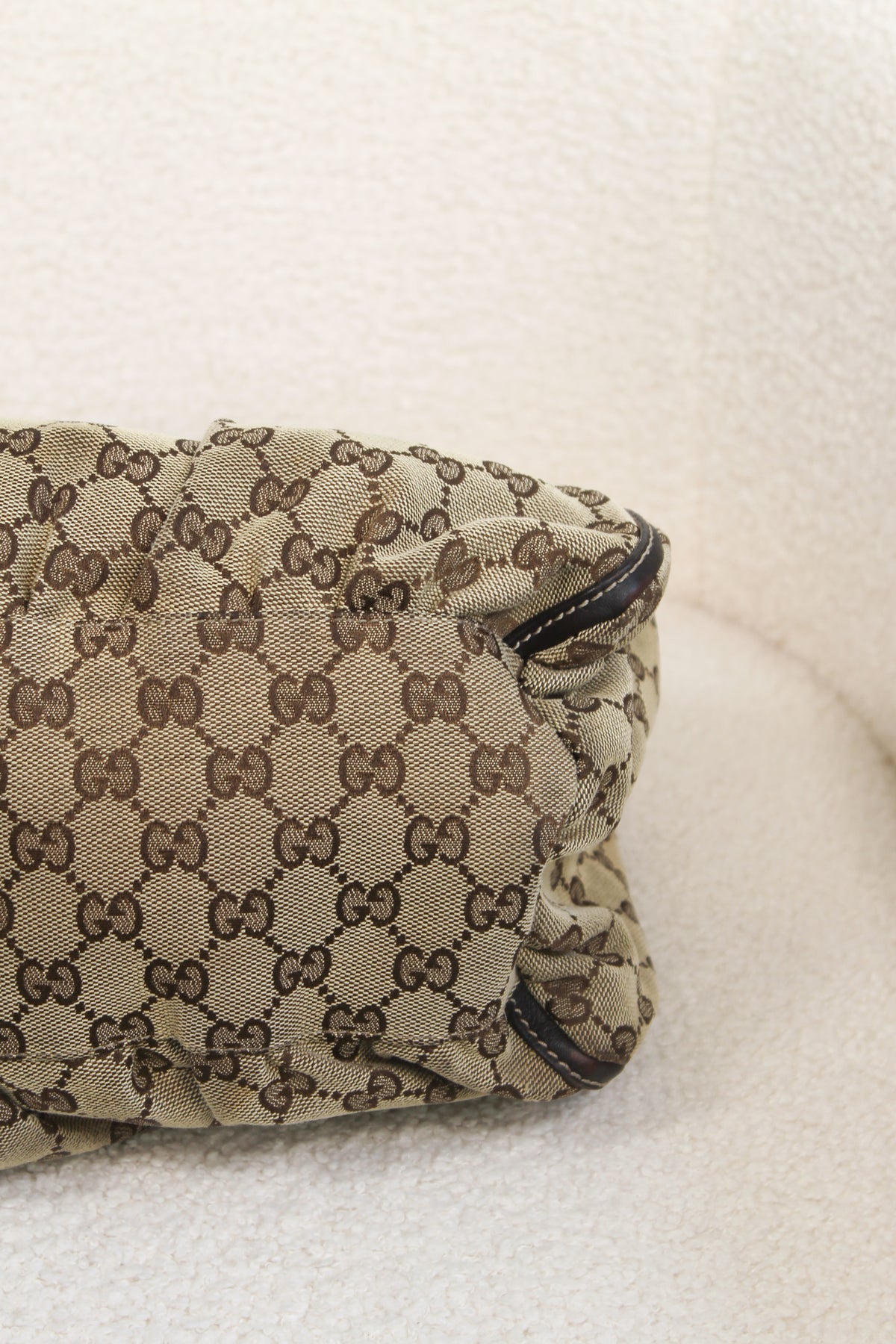 Gucci GG Canvas Abbey D-Ring Shoulder Bag