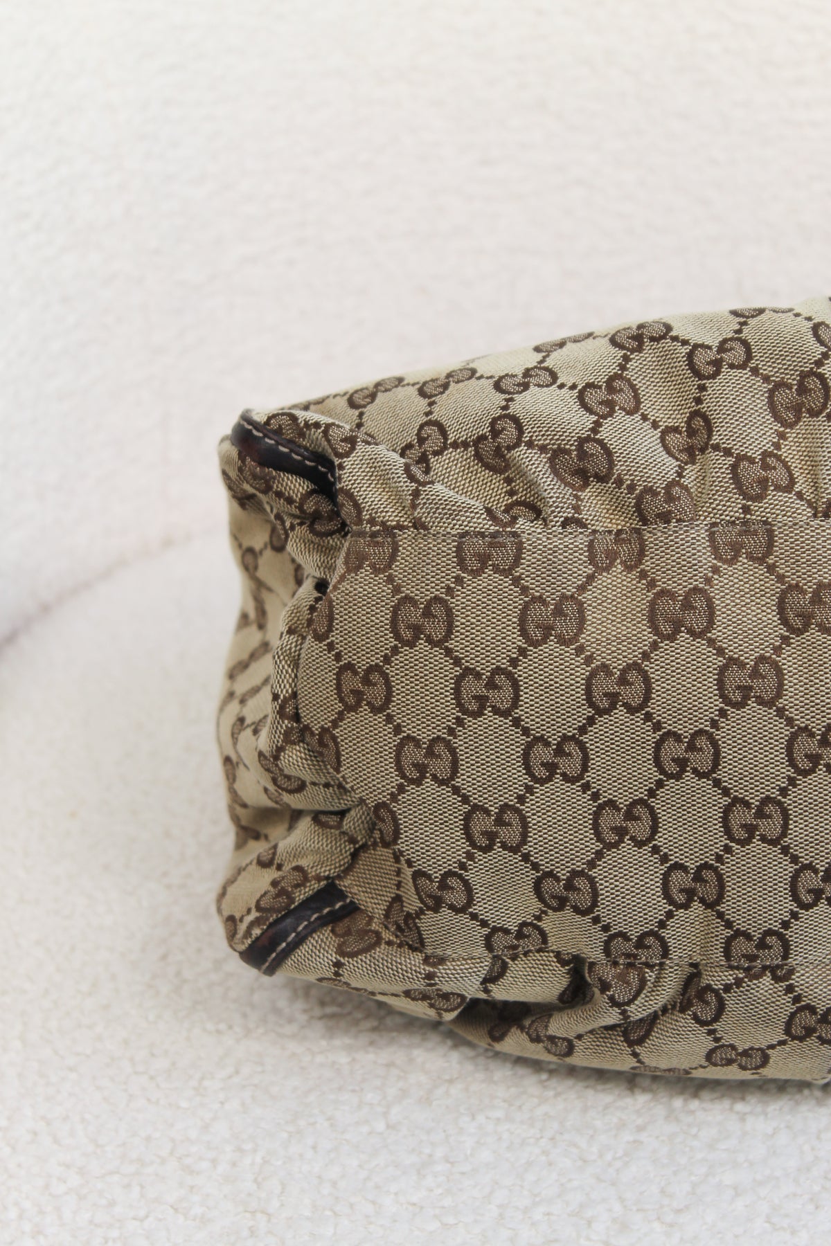 Gucci GG Canvas Abbey D-Ring Shoulder Bag