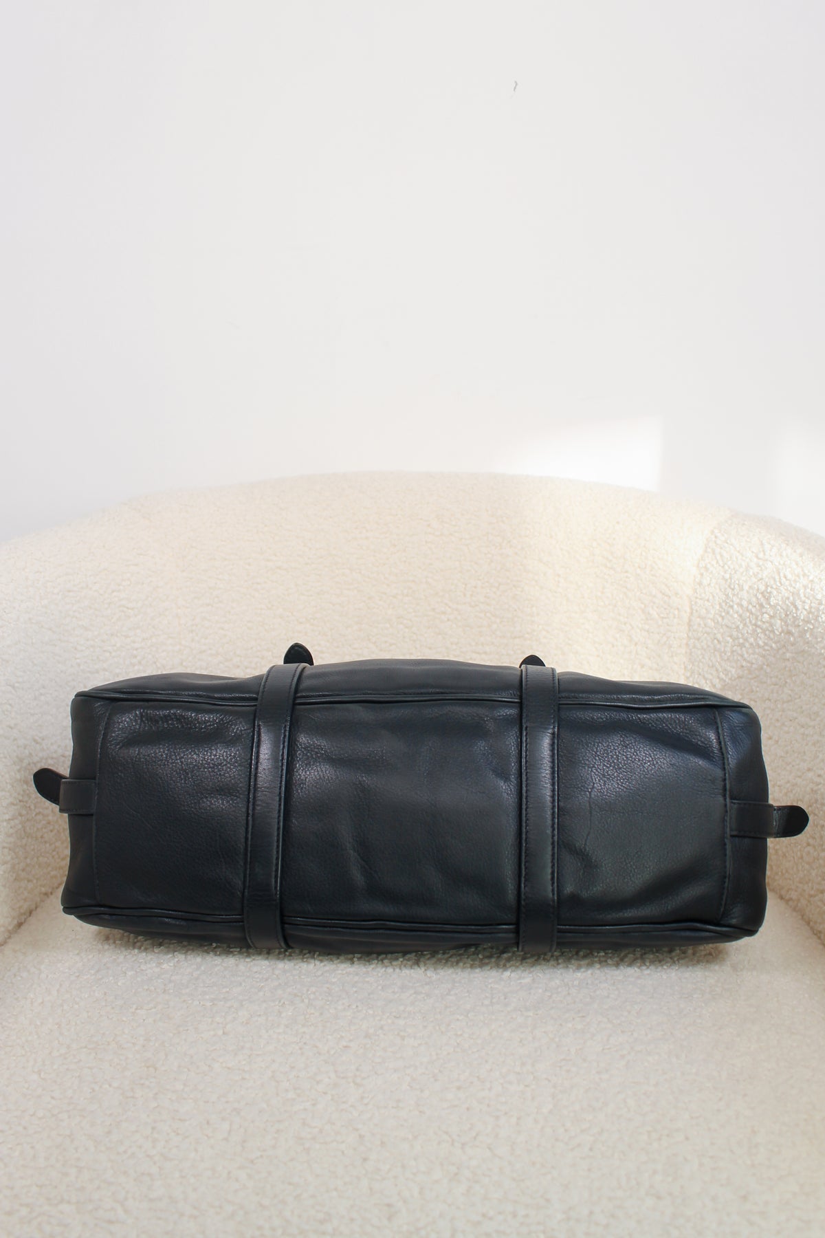 Prada Buckled Bauletto Bag